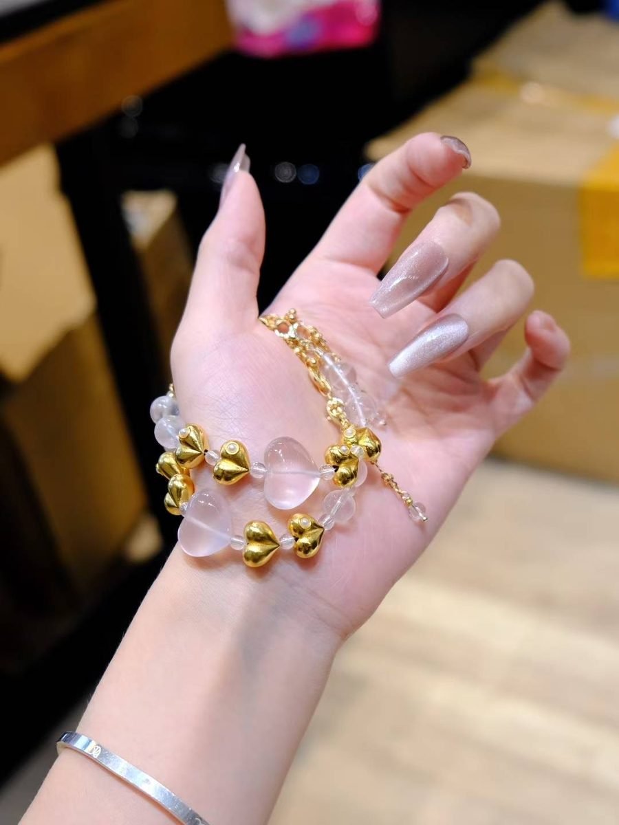 Rose Quartz Bracelet — Ref. 01739 - Image 6