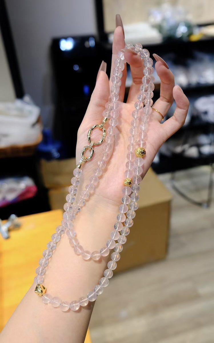 Rose Quartz Bracelet — Ref. 01804