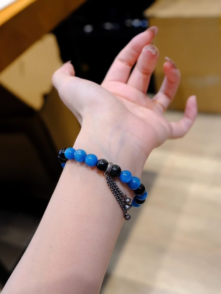 Black Obsidian Bracelet — Ref. 01843 - Image 4