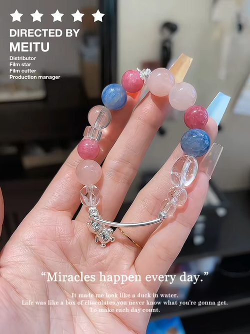 Rose Quartz Bracelet — Ref. 01921