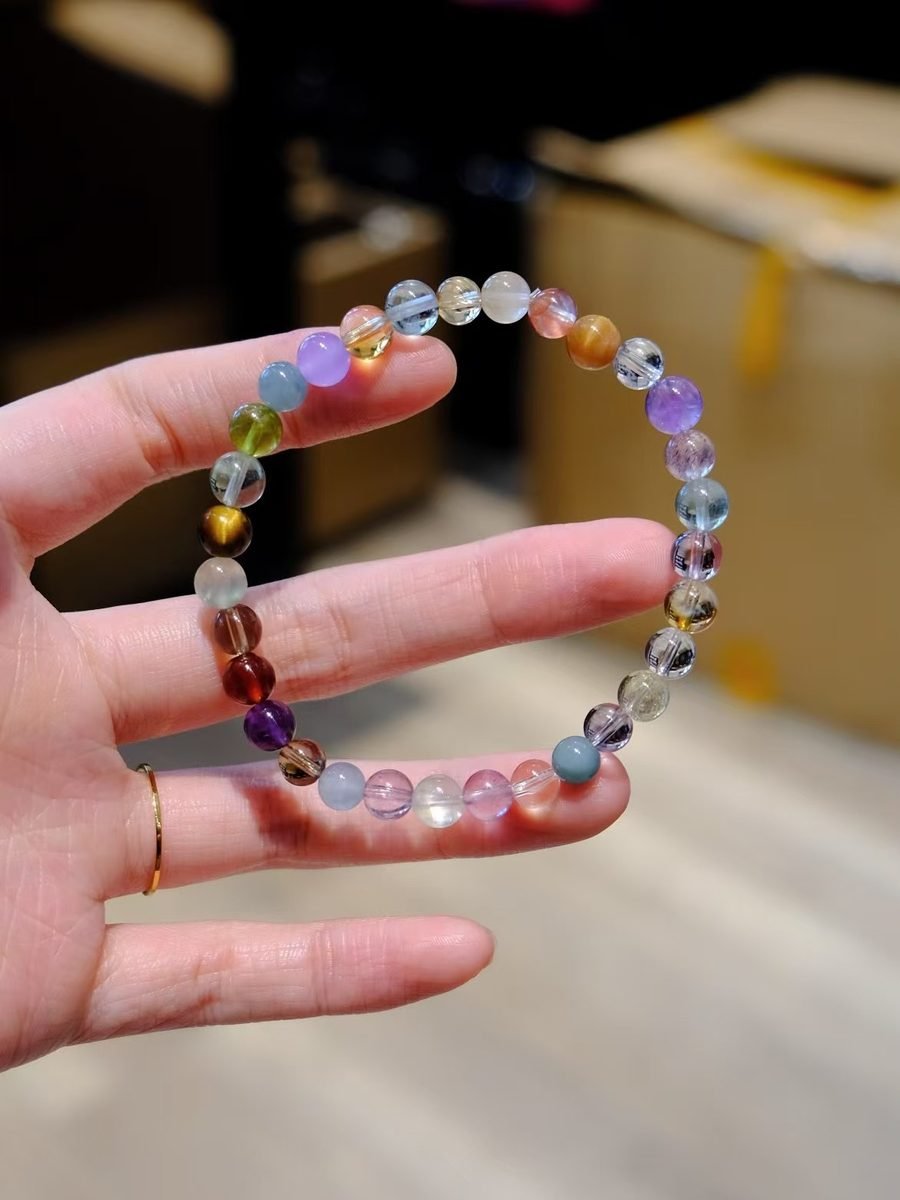 5-6mm 7 Chakra Balancing Bracelet