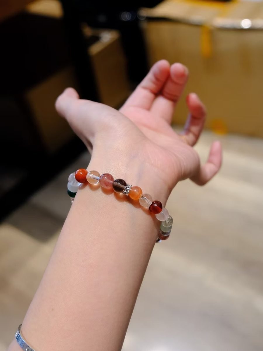 6-8mm 7 Chakra Balancing Bracelet - Image 2