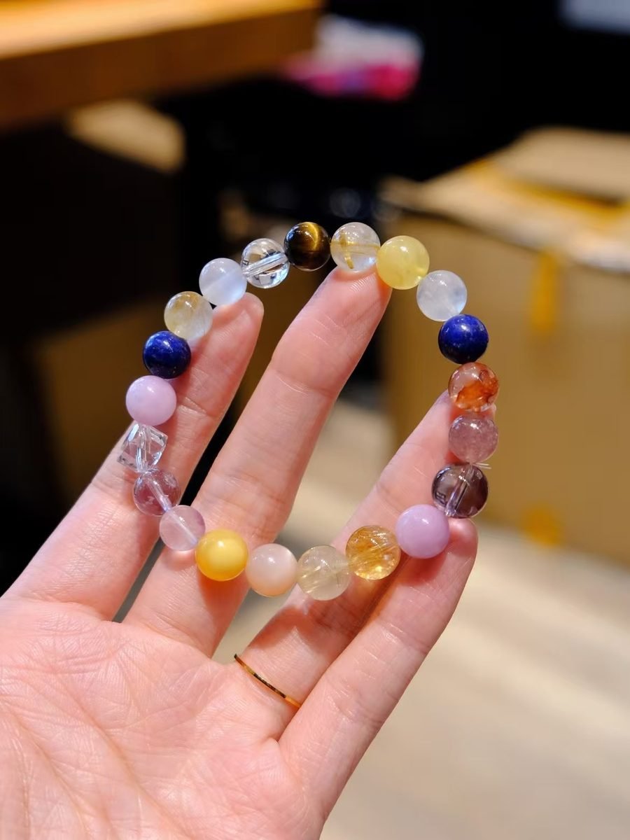 8-9mm 7 Chakra Balancing Bracelet — Ref. 01930