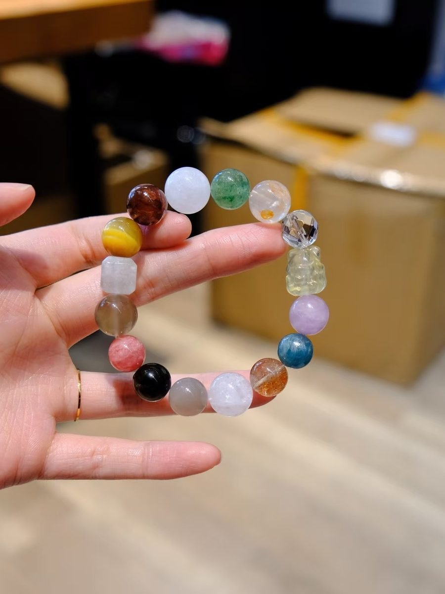 11-13mm 7 Chakra Balancing Bracelet — Ref. 01938