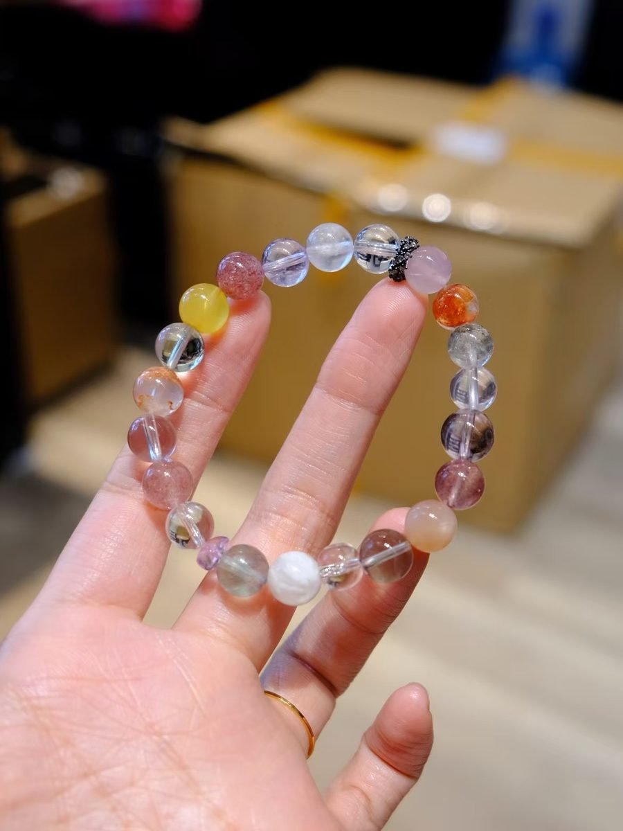 8-9mm 7 Chakra Balancing Bracelet — Ref. 01939
