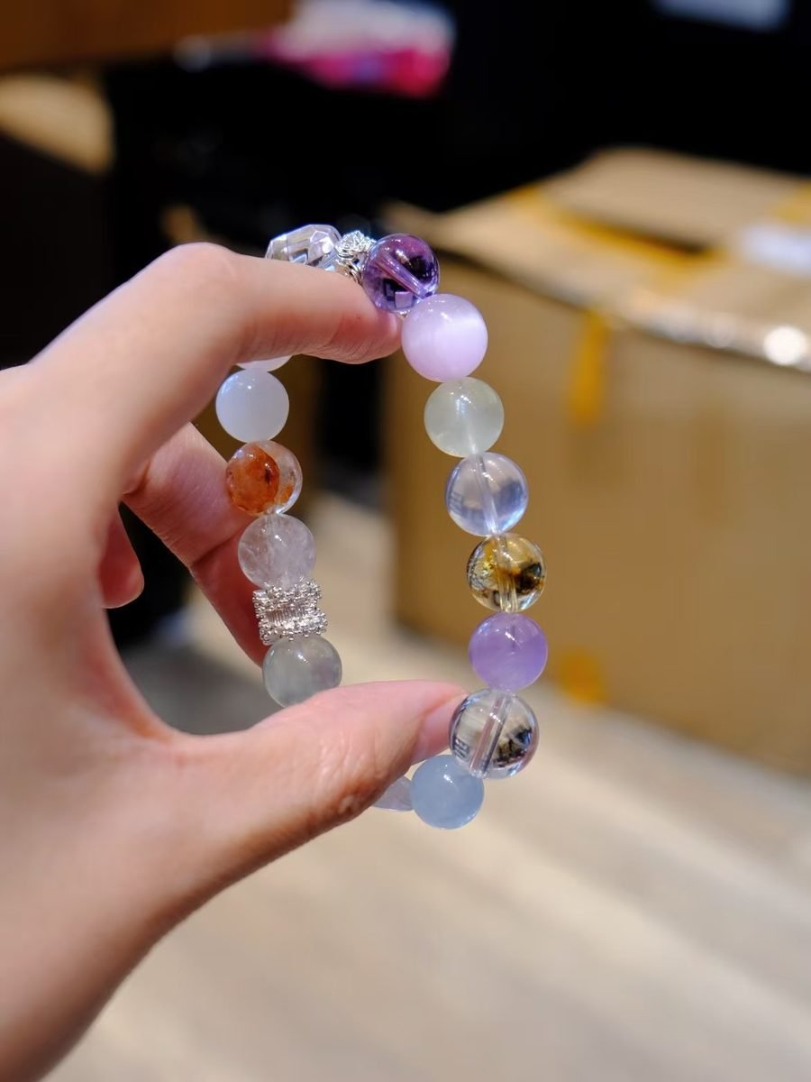 11-13mm 7 Chakra Balancing Bracelet — Ref. 01940 - Image 2