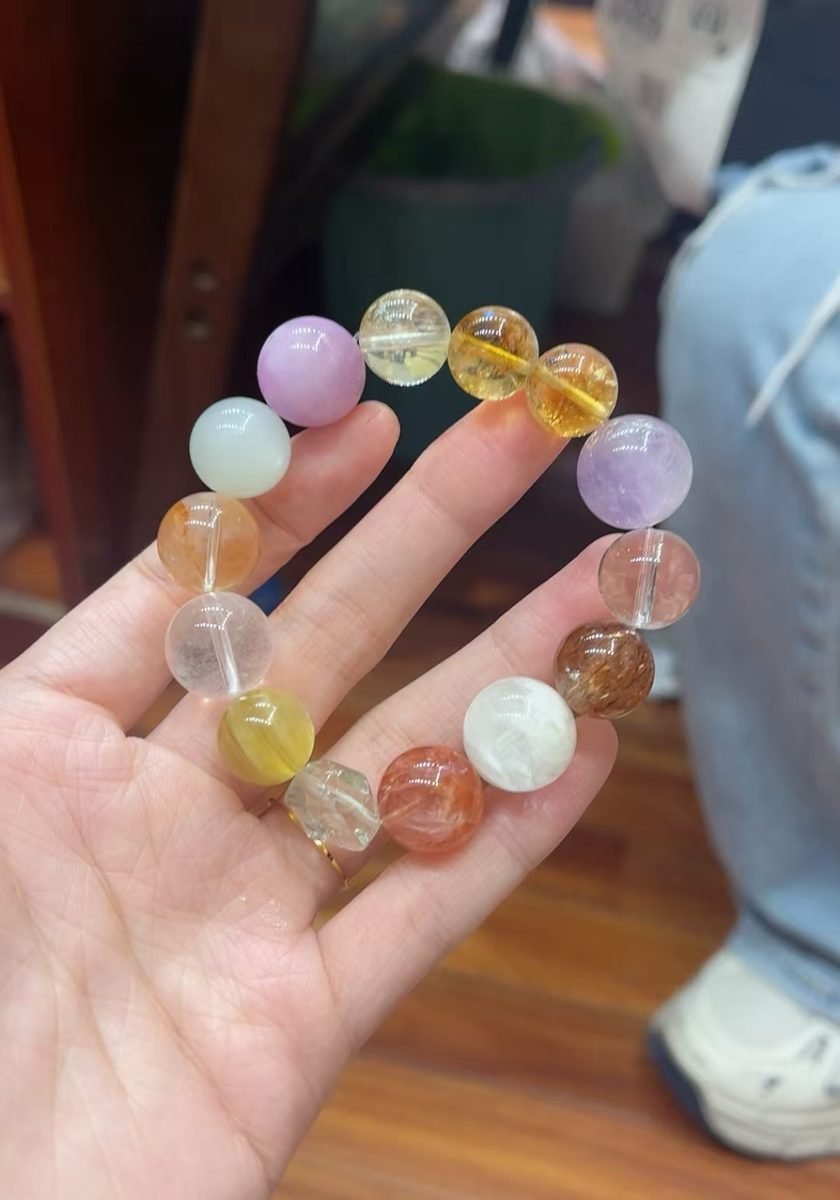 12-15mm 7 Chakra Balancing Bracelet — Ref. 01950
