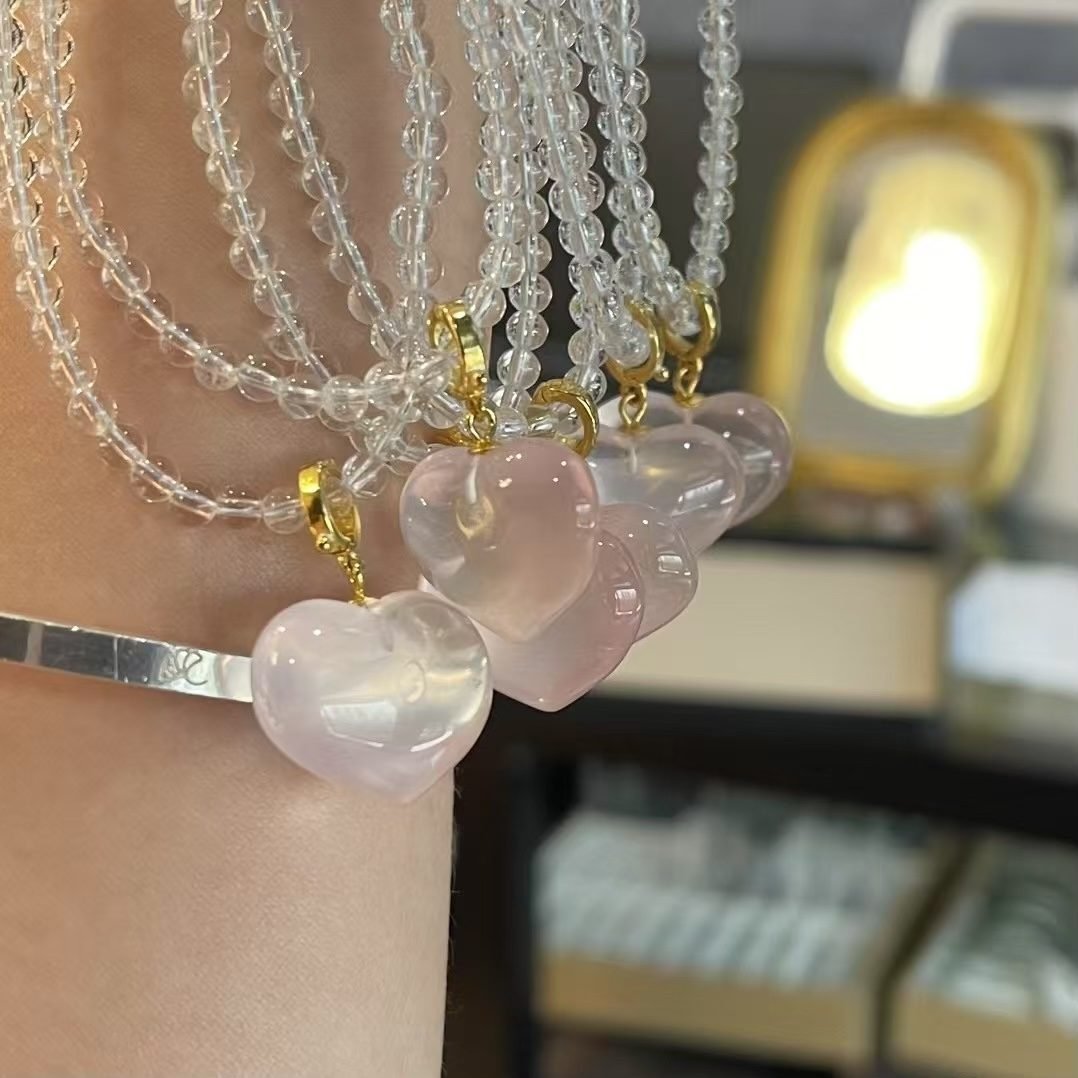 Rose Quartz Necklace — Ref. 01953