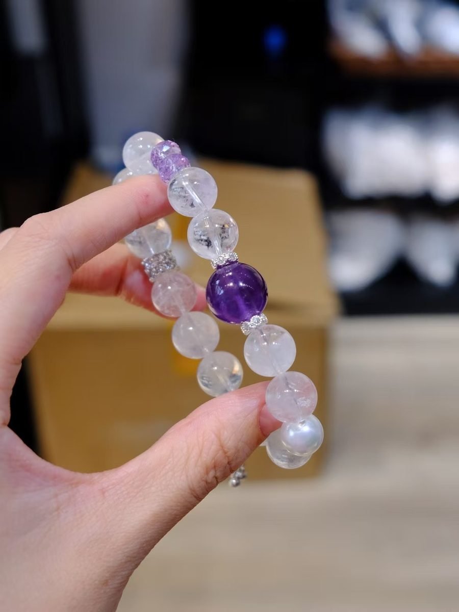 14mm Amethyst Bracelet — Ref. 01966