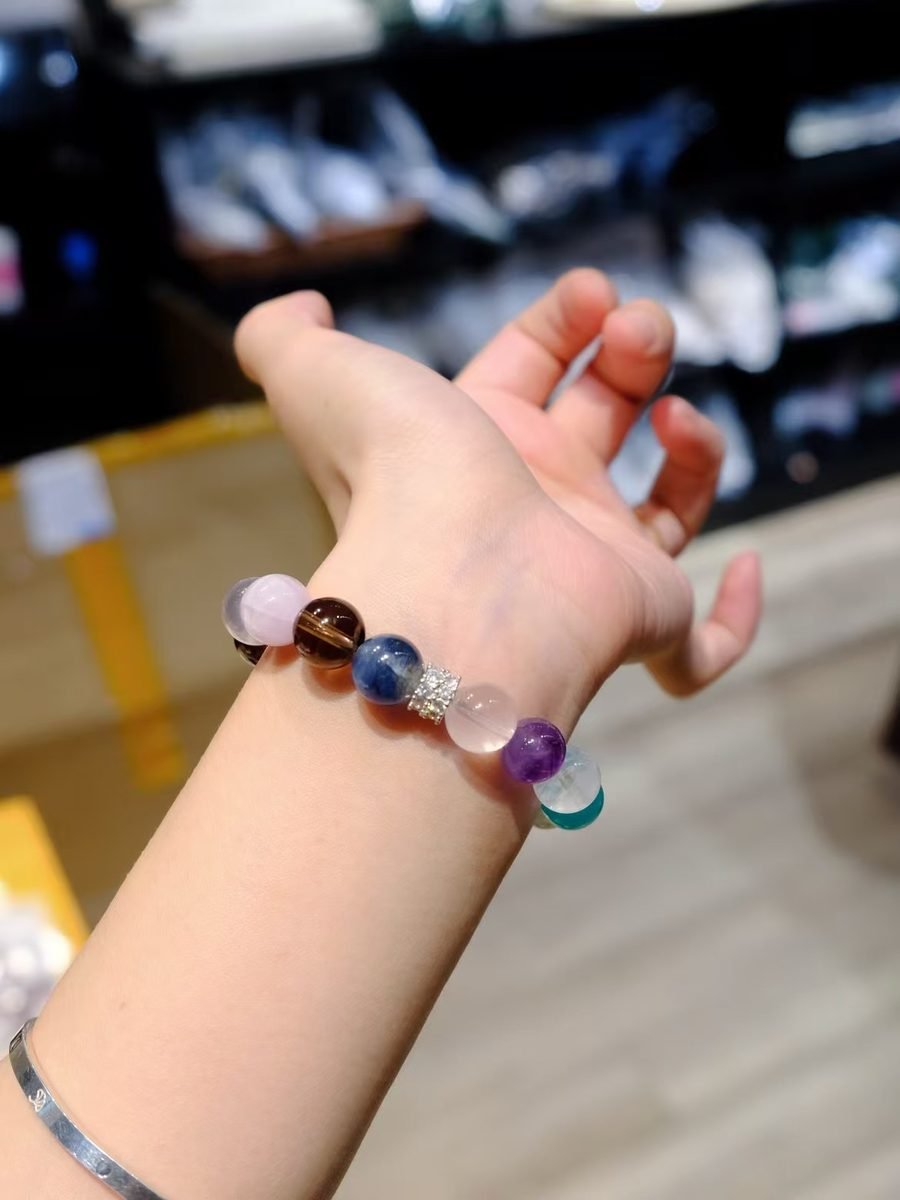 10-11mm 7 Chakra Balancing Bracelet — Ref. 01974 - Image 2