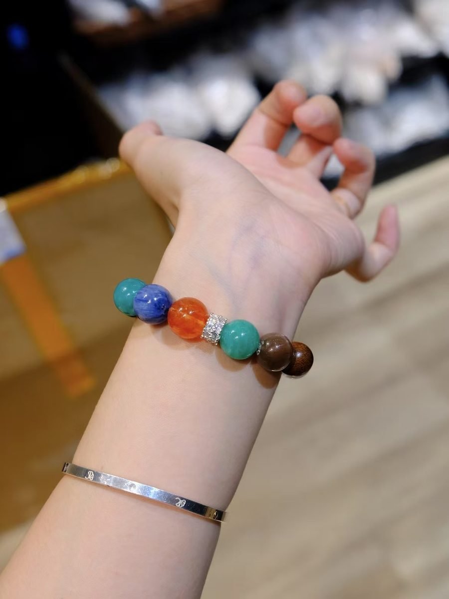 11-13mm 7 Chakra Balancing Bracelet — Ref. 01980 - Image 2