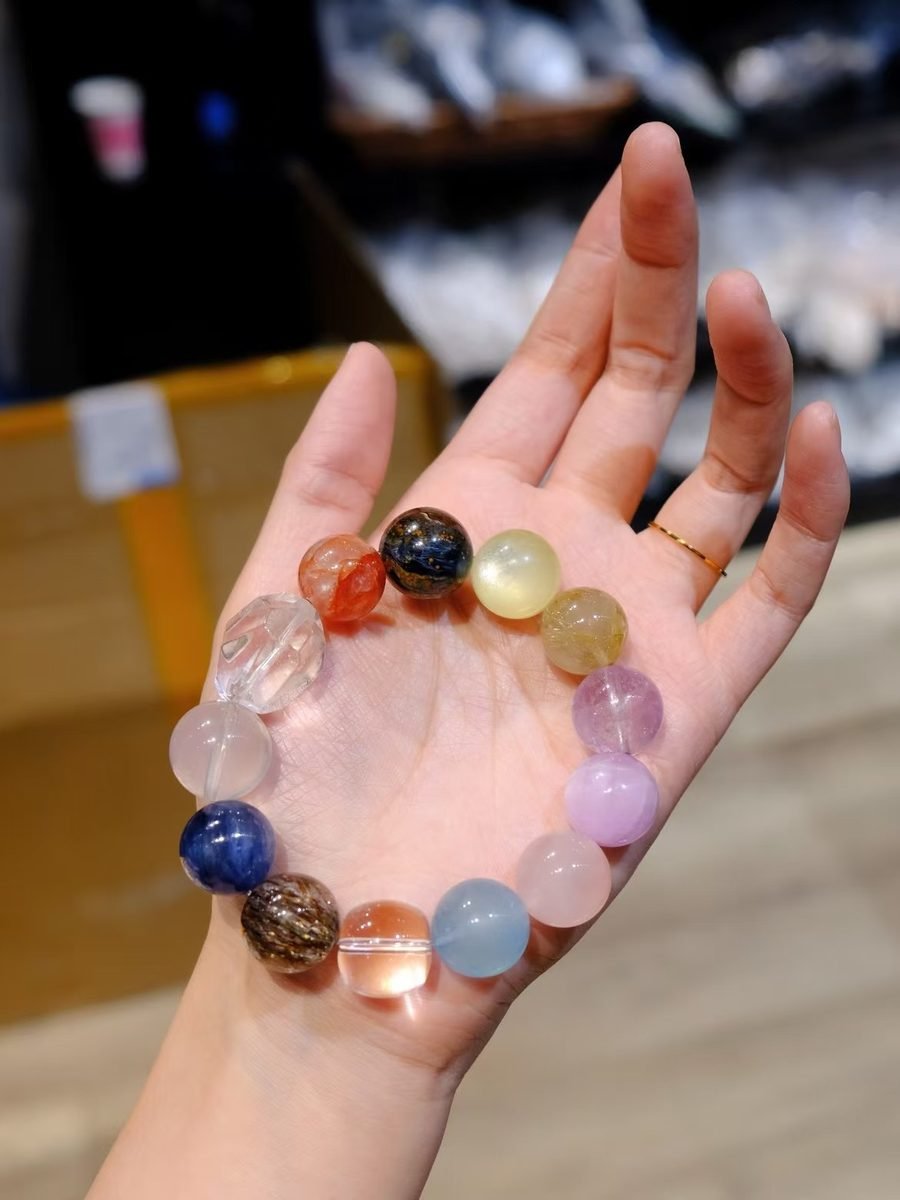 14-15mm 7 Chakra Balancing Bracelet