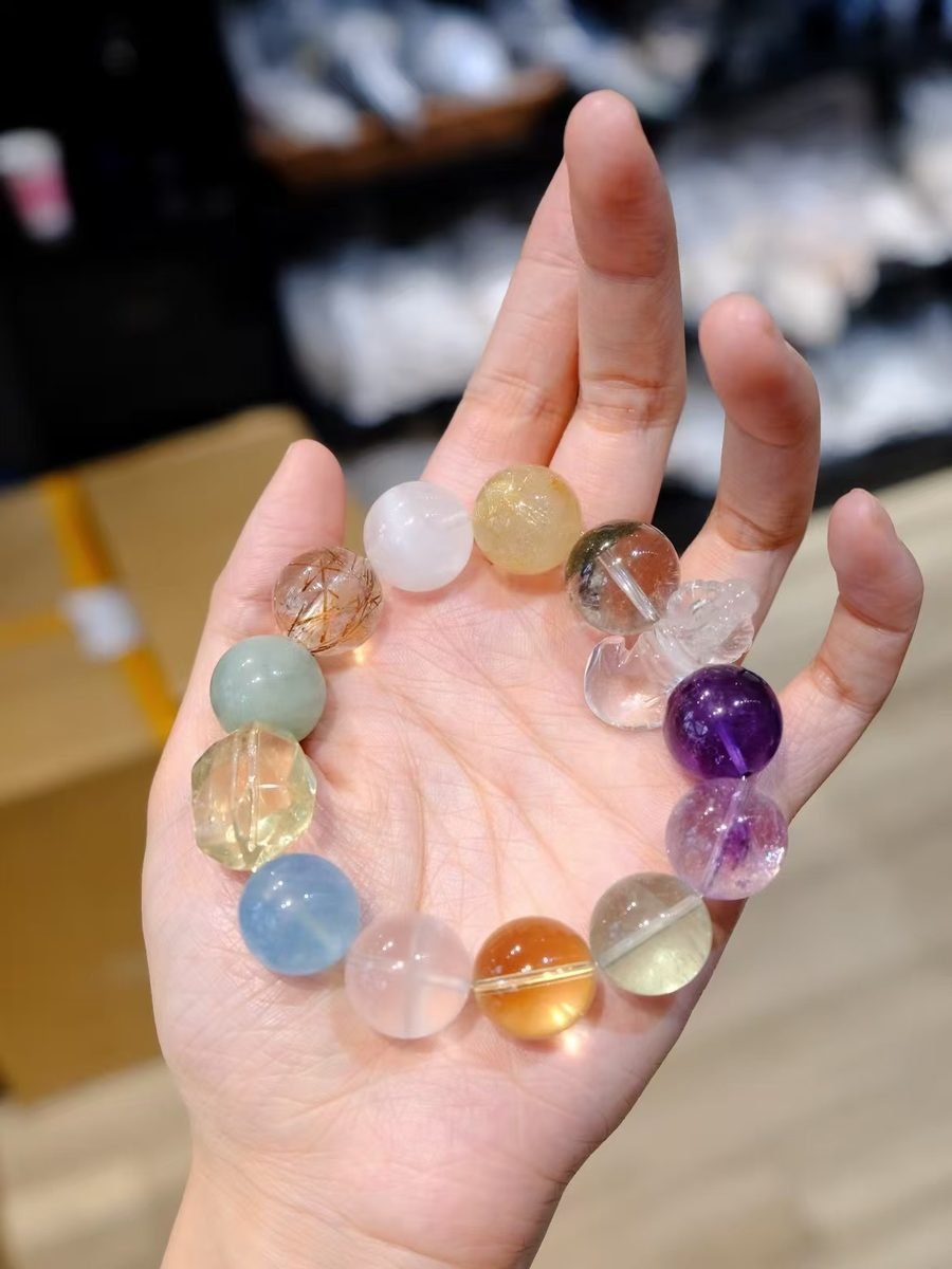 15-16mm 7 Chakra Balancing Bracelet