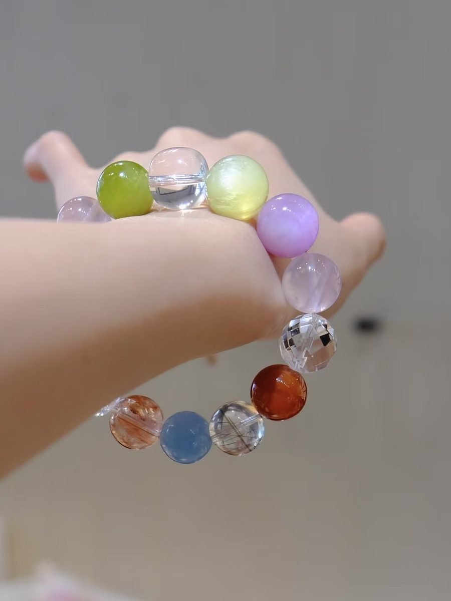 13-15mm 7 Chakra Balancing Bracelet — Ref. 01991 - Image 3