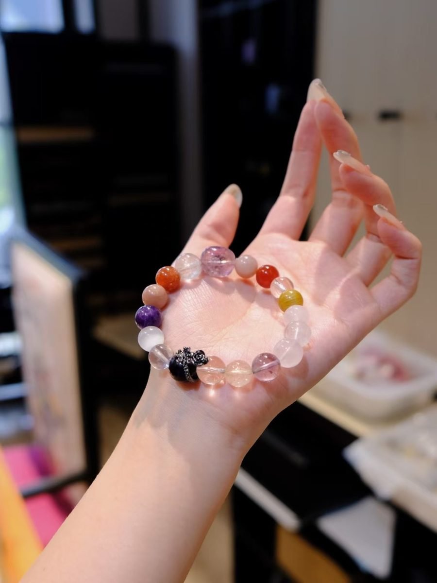9-12mm 7 Chakra Balancing Bracelet