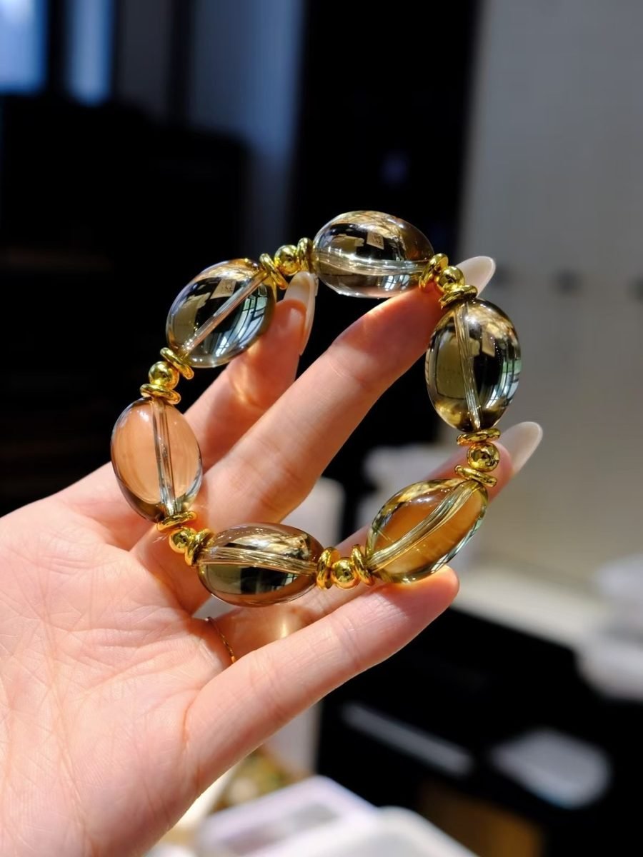 Citrine Baroque Bracelet — Ref. 01997