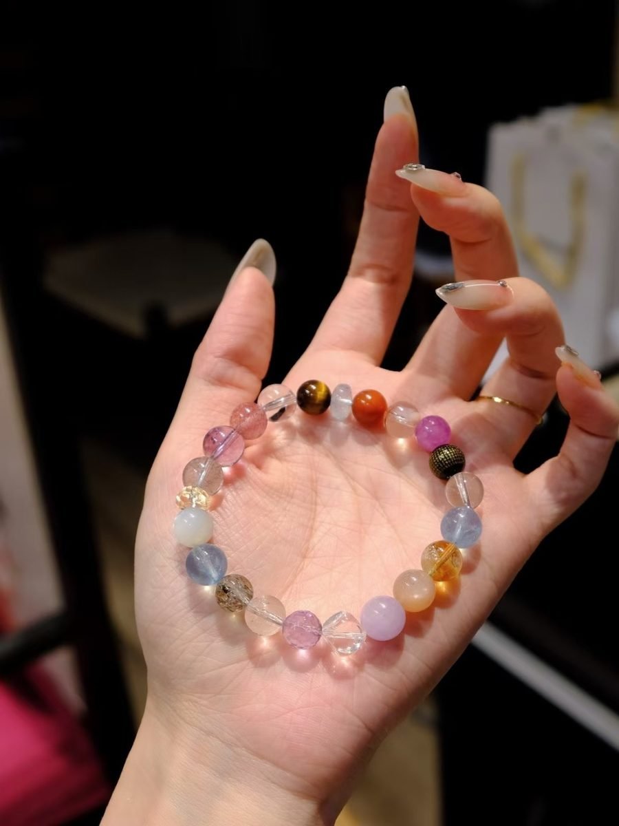 8-9mm 7 Chakra Balancing Bracelet — Ref. 02023