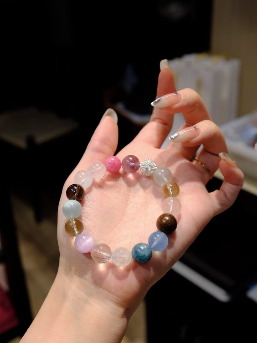 10-11mm 7 Chakra Balancing Bracelet — Ref. 02030