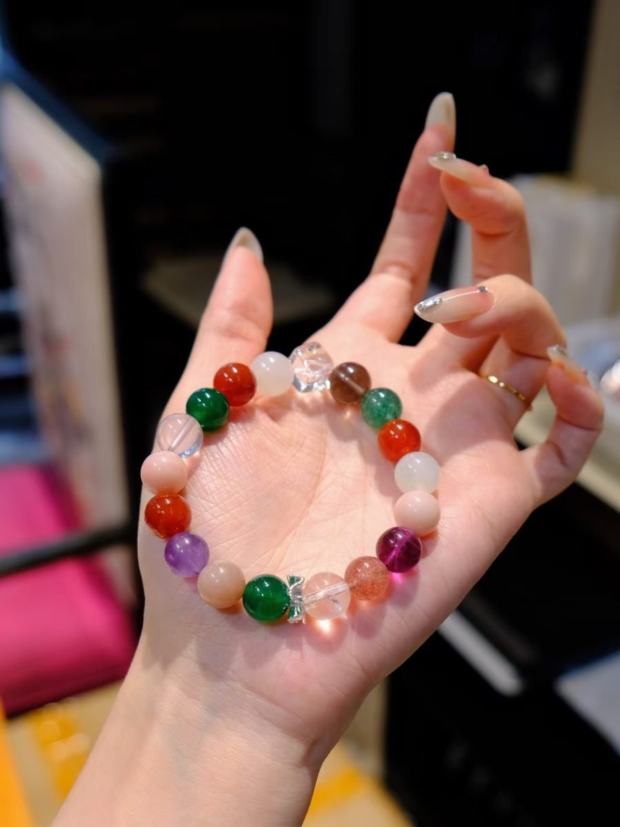 10mm 7 Chakra Balancing Bracelet — Ref. 02032
