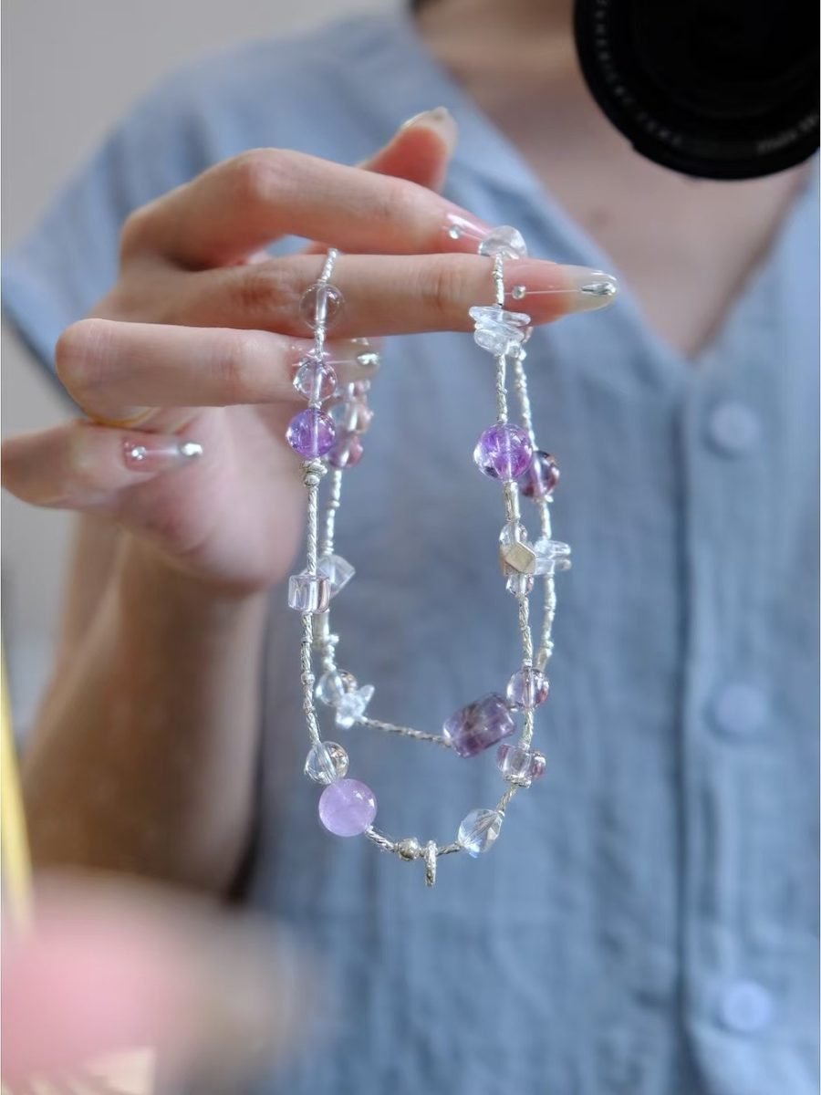 Amethyst Necklace — Ref. 02064 - Image 3