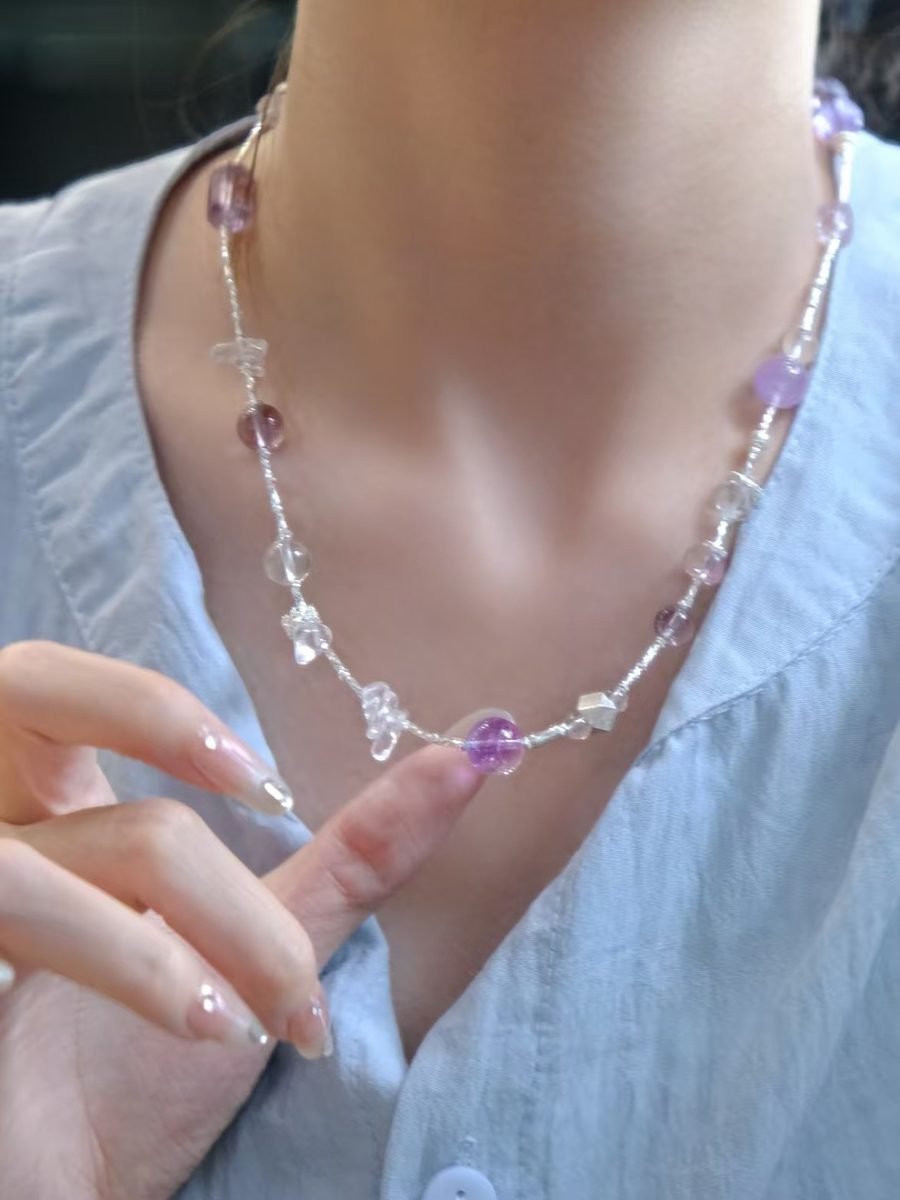 Amethyst Necklace — Ref. 02064 - Image 4