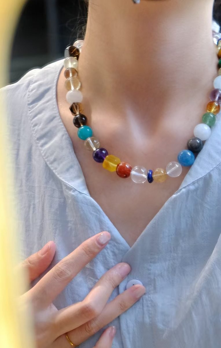 7 Chakra Balancing Necklace — Ref. 02119 - Image 2