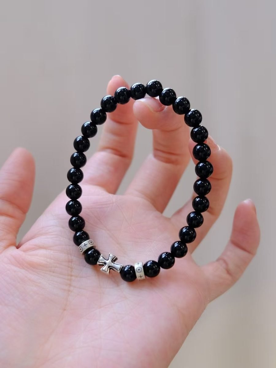 Black Obsidian Bracelet — Ref. 02171