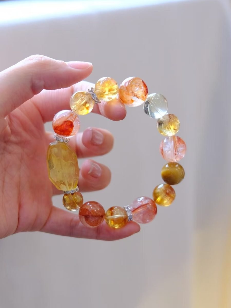 Citrine Baroque Bracelet — Ref. 02186 - Image 2