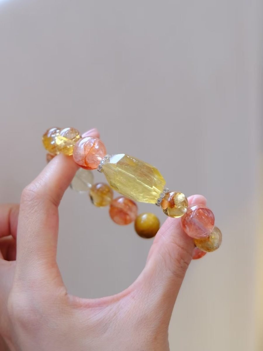 Citrine Baroque Bracelet — Ref. 02186 - Image 3