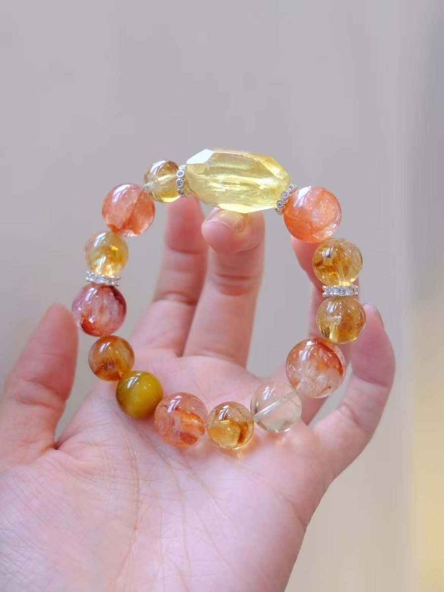 Citrine Baroque Bracelet — Ref. 02186 - Image 4
