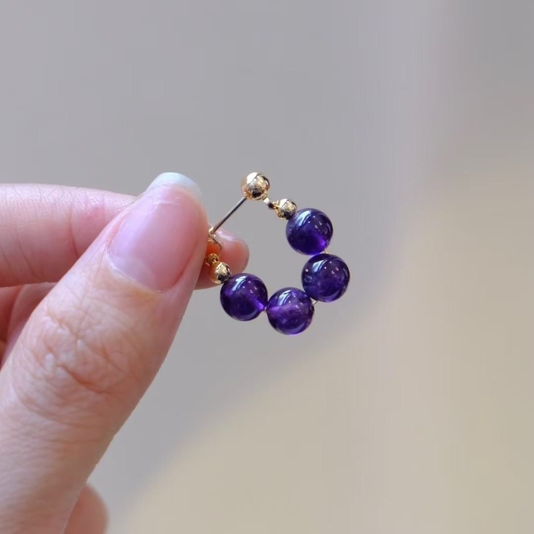 Amethyst Earrings - Image 5