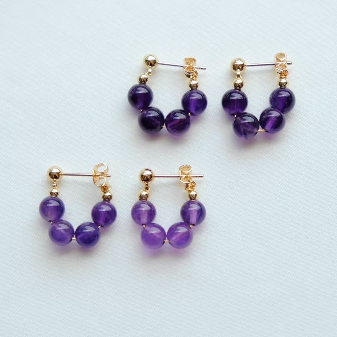 Amethyst Earrings - Image 6