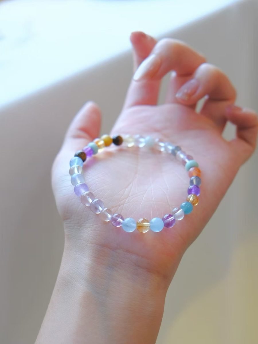 5mm 7 Chakra Balancing Bracelet — Ref. 02272