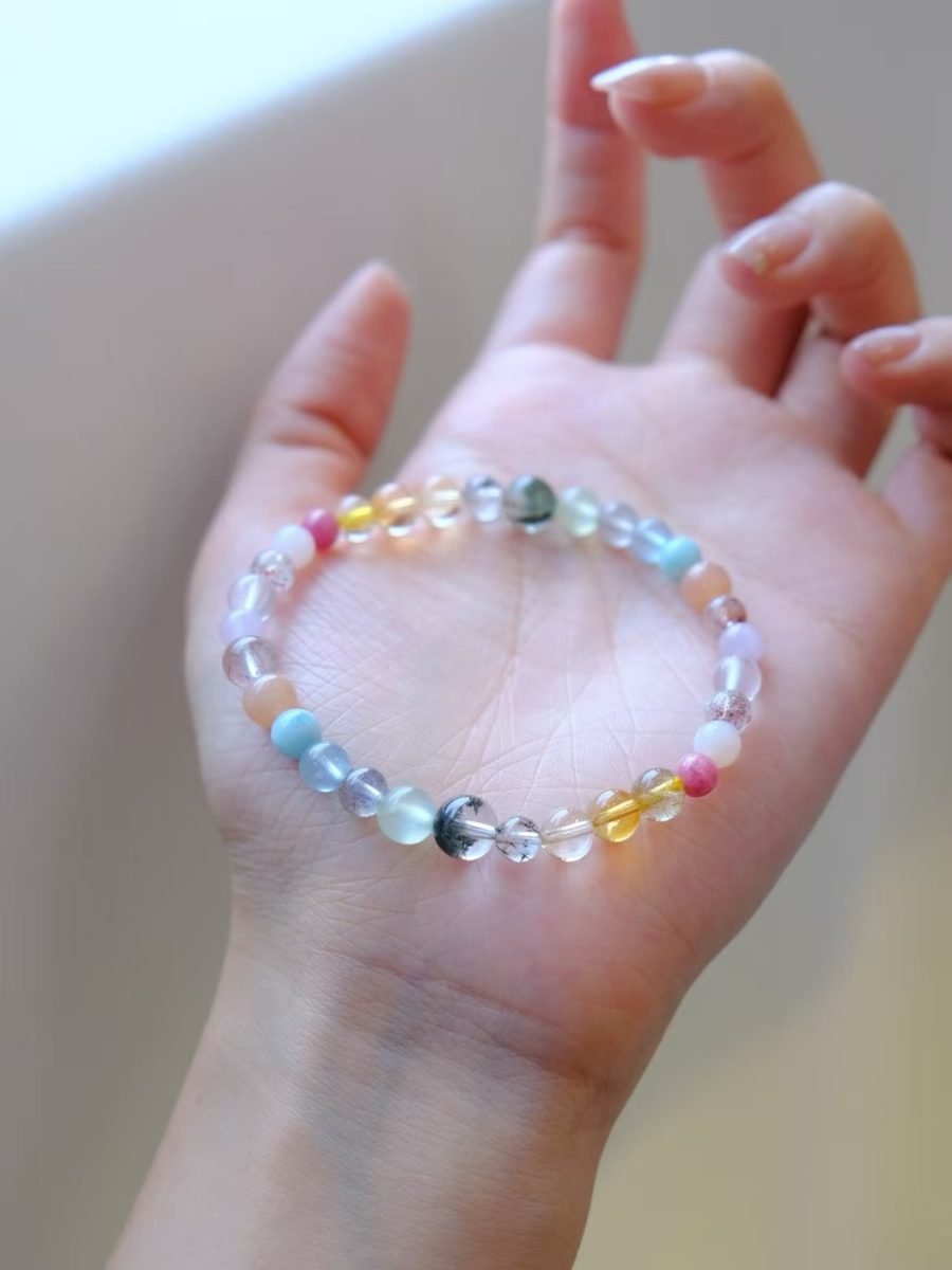 5mm 7 Chakra Balancing Bracelet — Ref. 02273