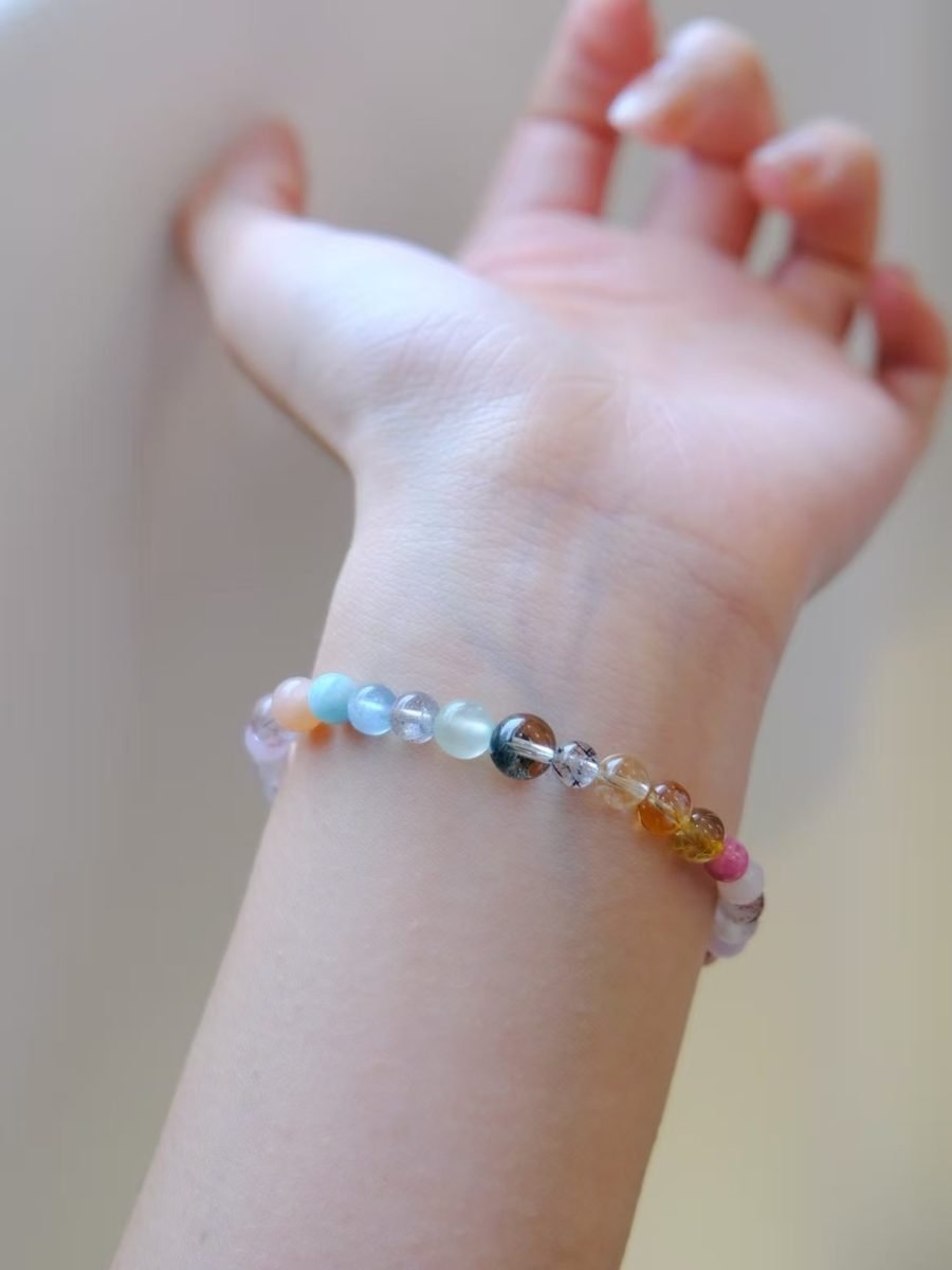 5mm 7 Chakra Balancing Bracelet — Ref. 02273 - Image 2