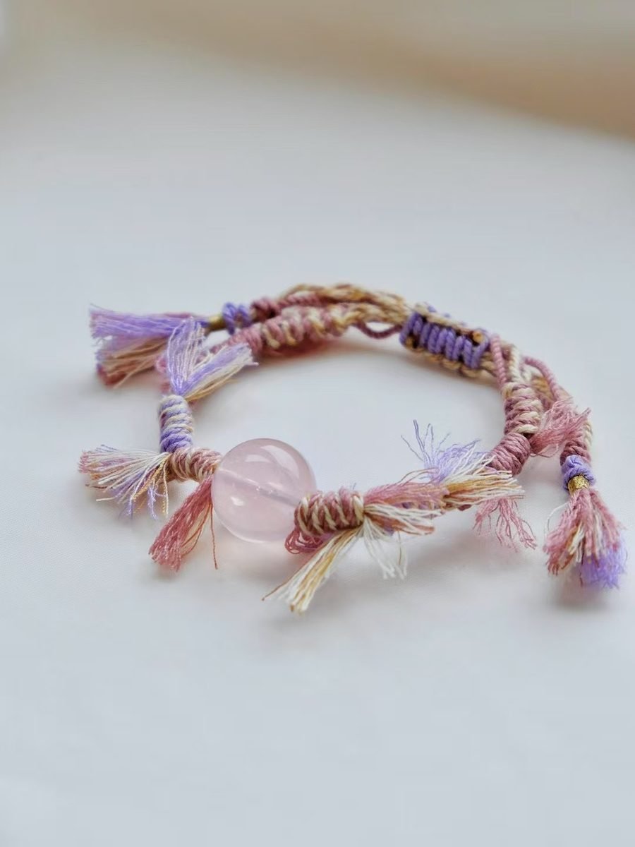 Rose Quartz Bracelet — Ref. 02302