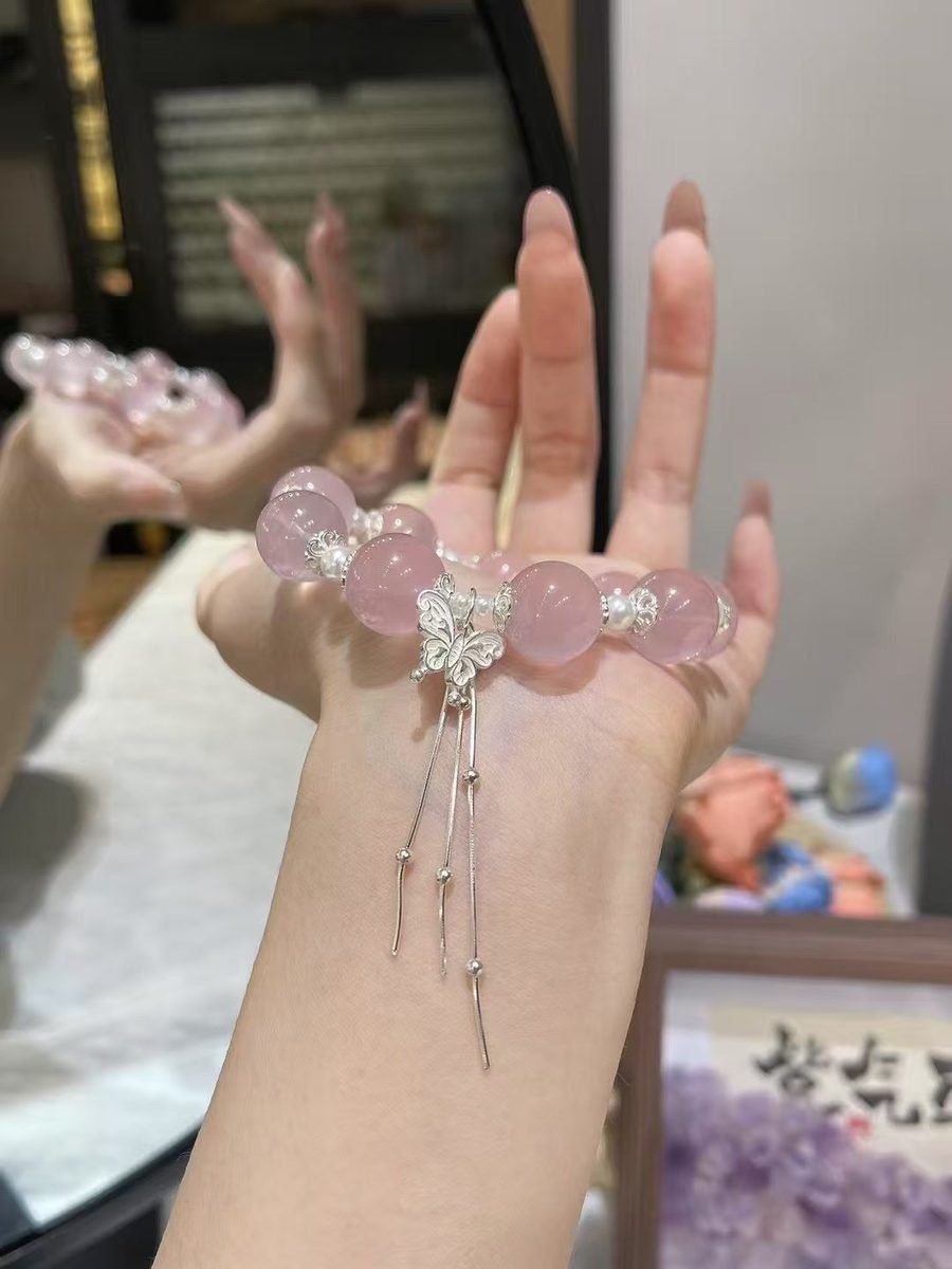Rose Quartz Bracelet — Ref. 02381 - Image 2