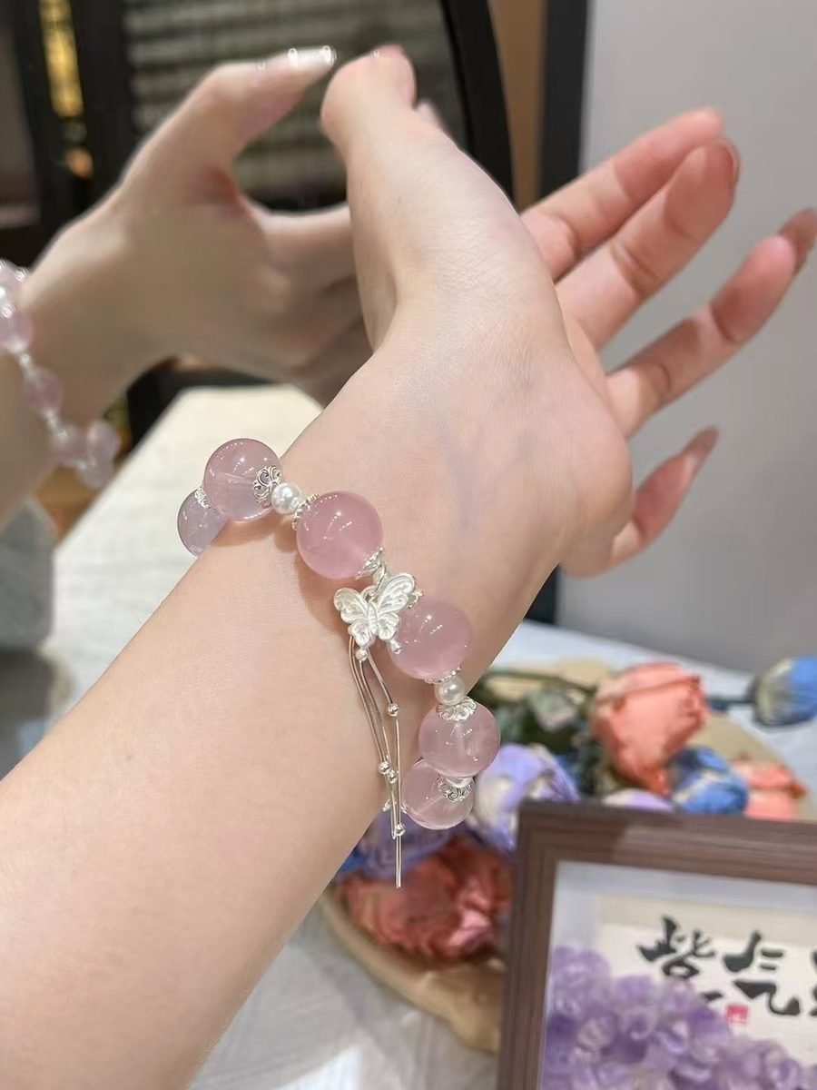 Rose Quartz Bracelet — Ref. 02381 - Image 5