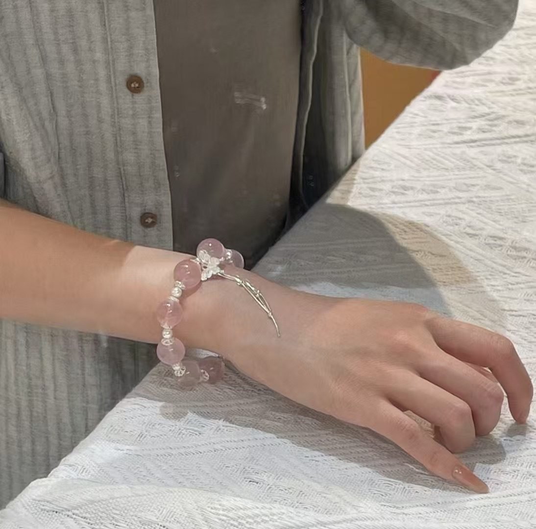 Rose Quartz Bracelet — Ref. 02381 - Image 6