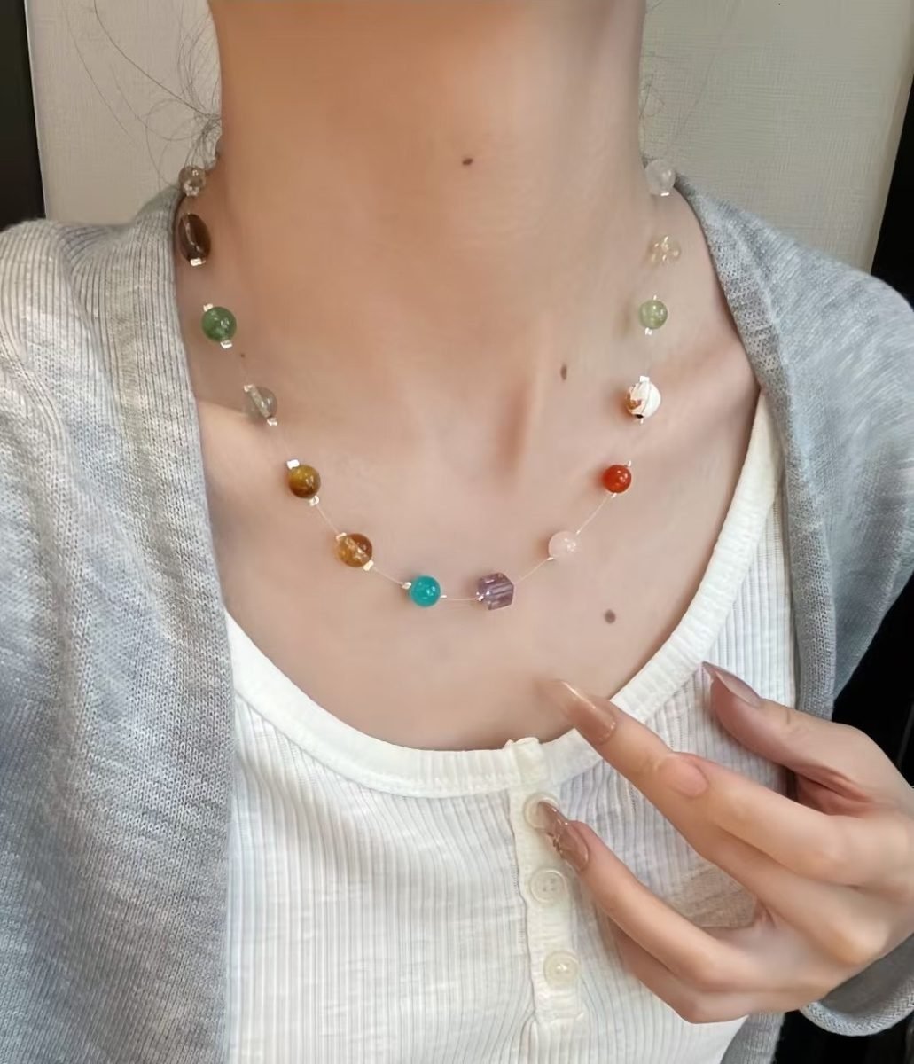 7 Chakra Balancing Necklace — Ref. 02385