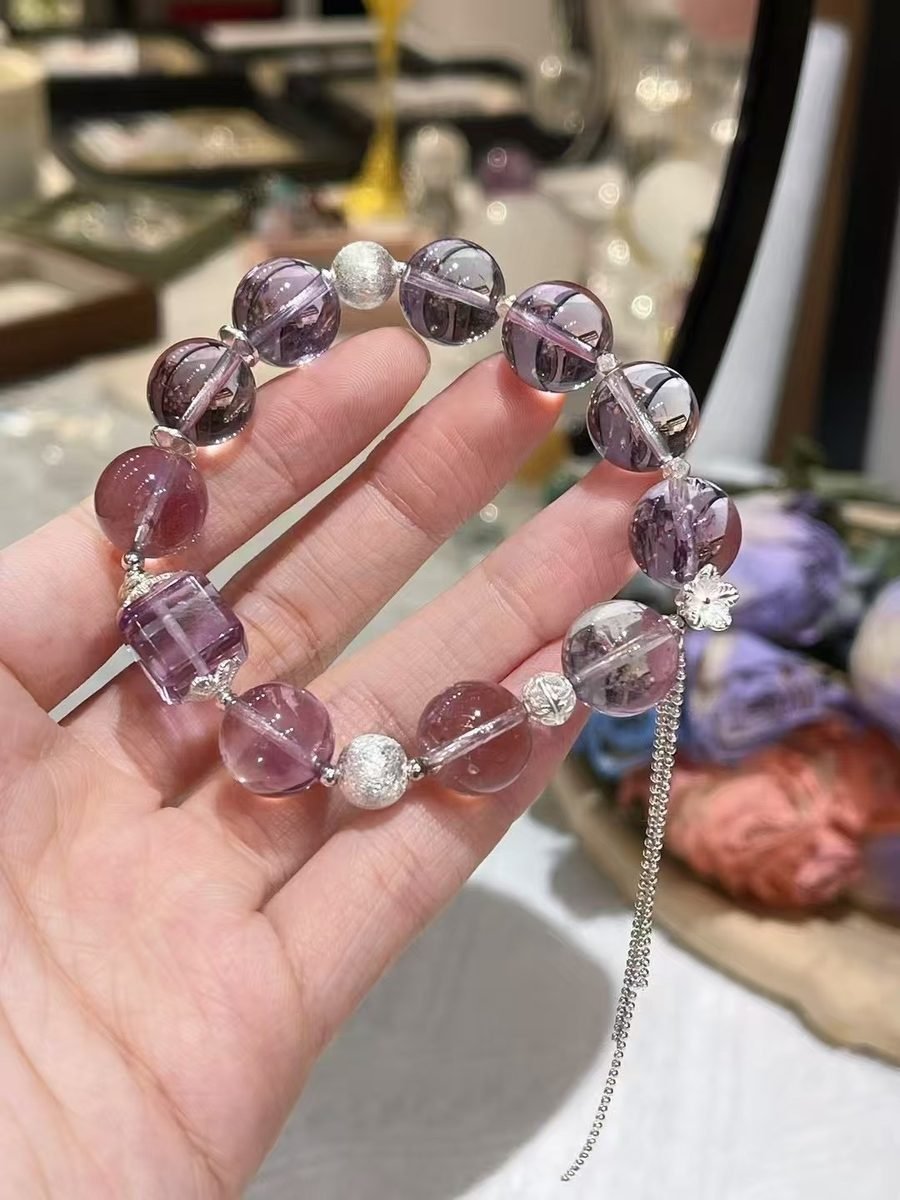 12mm Amethyst Bracelet — Ref. 02454