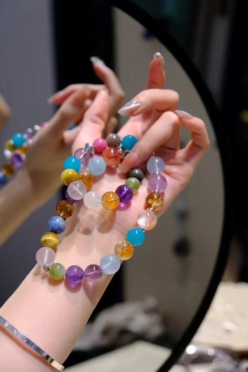 12mm 7 Chakra Balancing Necklace - Image 2