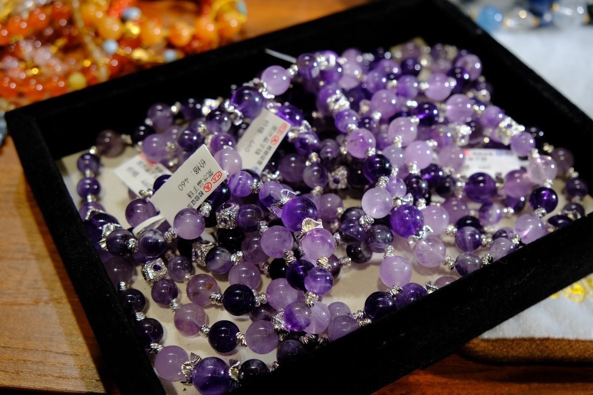 10mm Amethyst Bracelet — Ref. 02714