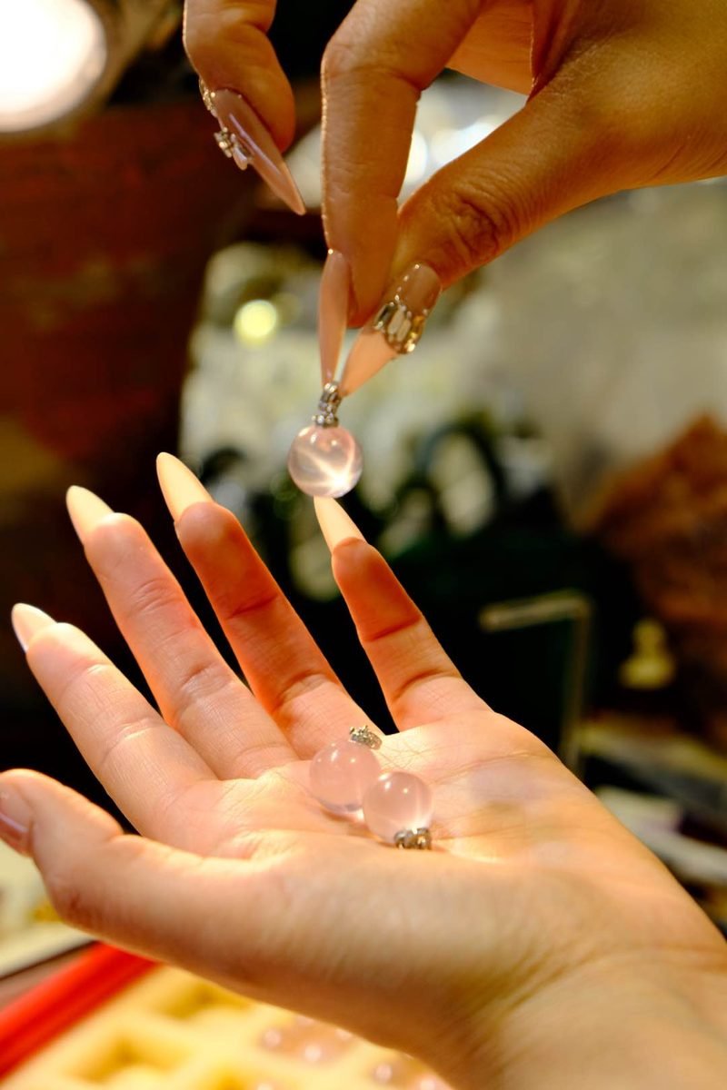11mm Rose Quartz Necklace
