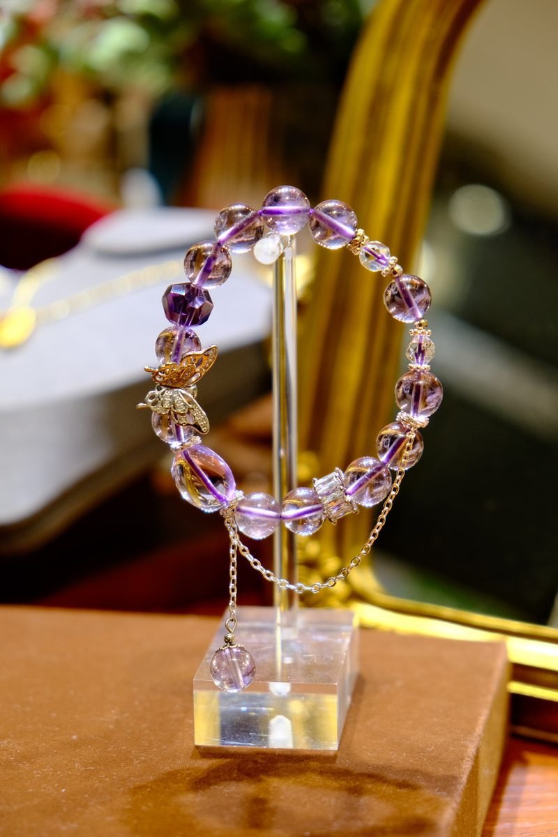 8mm Amethyst Bracelet — Ref. 02785