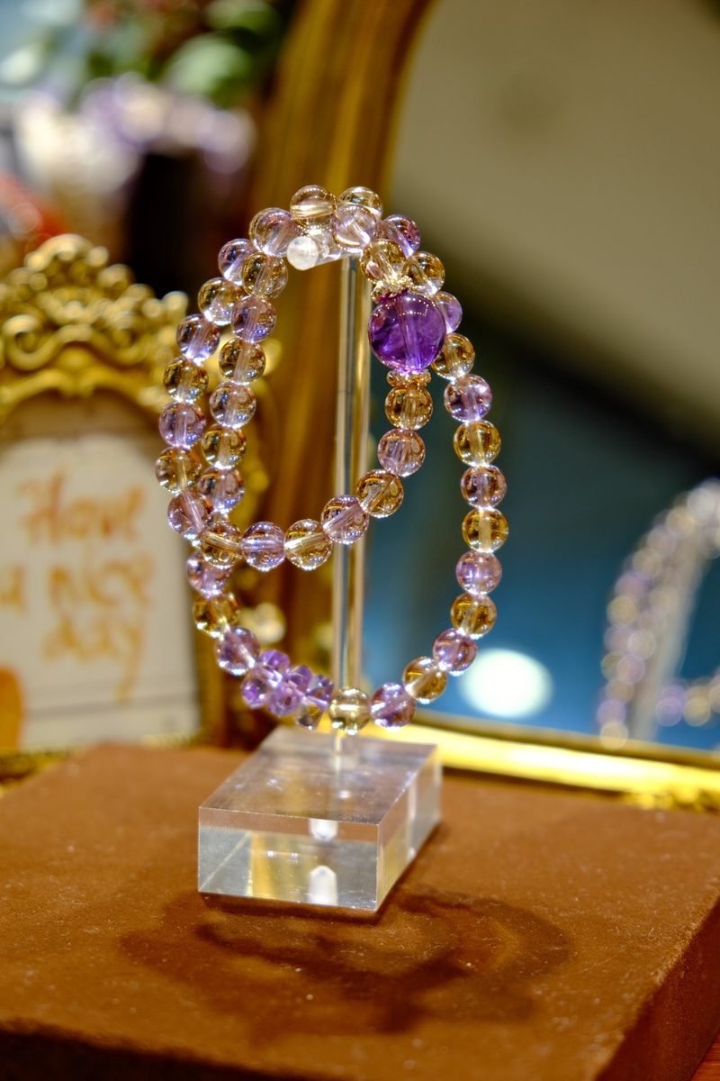 7.6mm Citrine Bracelet